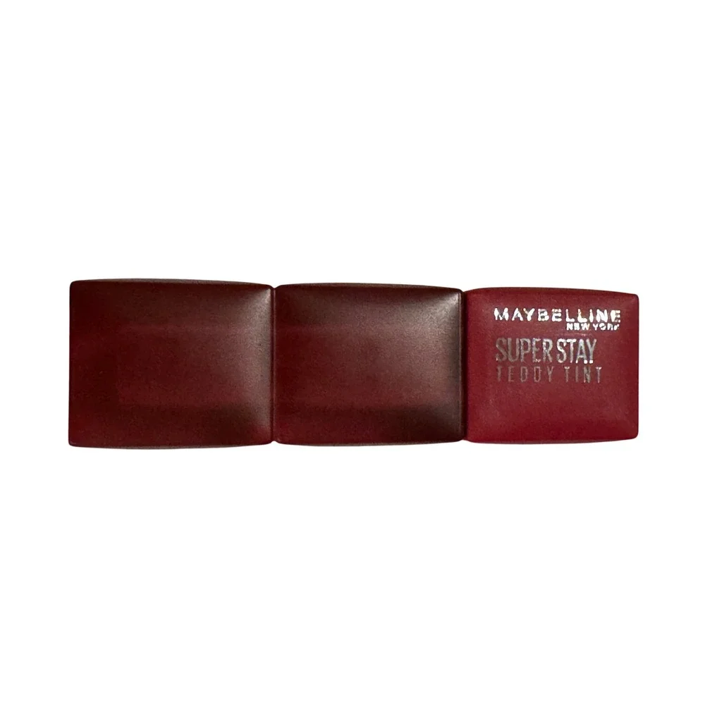 Maybelline Super Stay Teddy Tint 50 Wild At Heart Liquid Lip Tint Matte Red